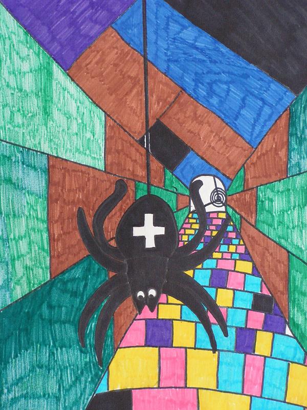 Spider, 1970, Filzstift-Papier, 21x30.jpg